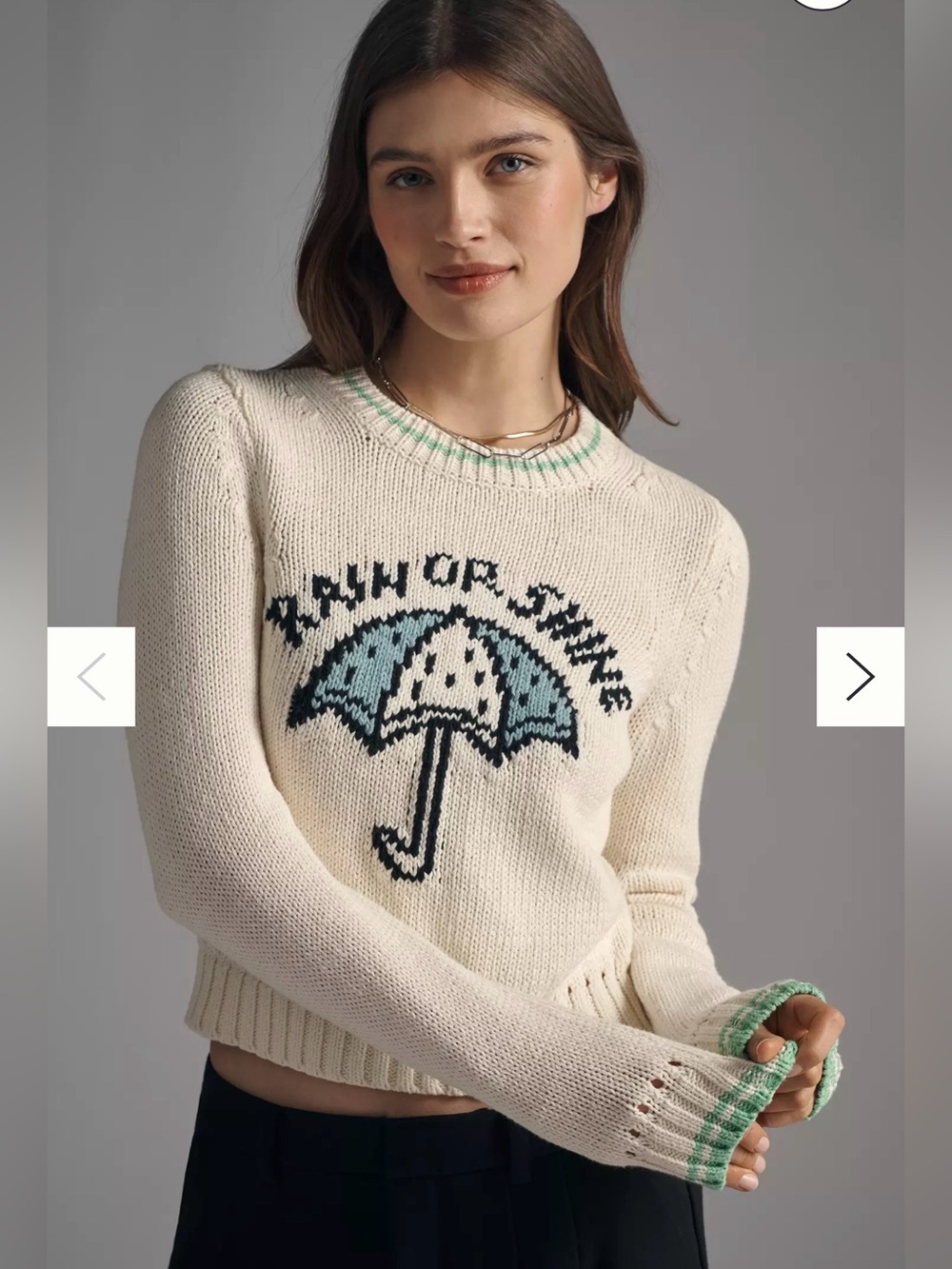 Maeve Cotton Sweater ☔️☀️